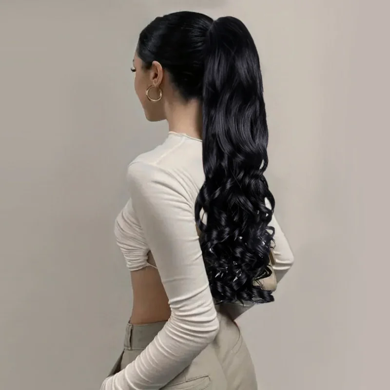 

Новый парик-хвост для женщин: длинный, с заколкой-крабиком, незаметный, натуральный, прямой