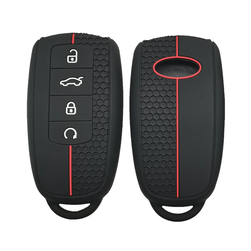 Silicone car key case Chery Omoda C5 5 fx 7 8 pro plus 2022 2023 holder shell remote keychain accessories