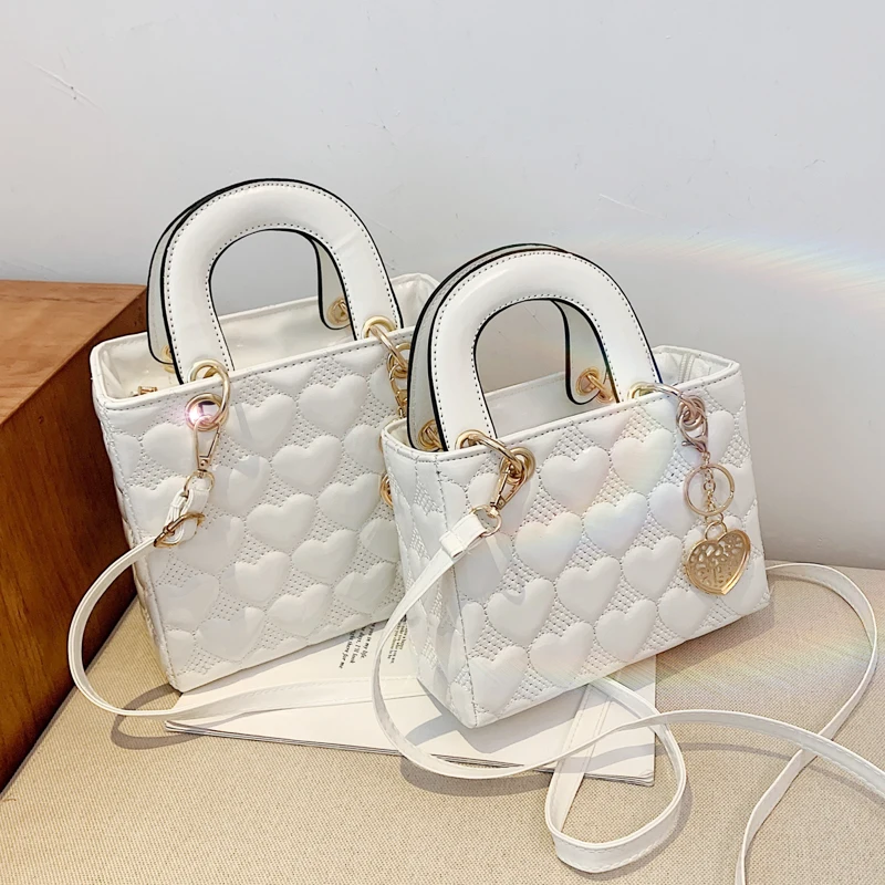 Classic Women\'s Bag Heart-shaped Lady Handbag Dress Purse Design Crossbody Bags For Women Trend Totes Fashion Shoulder Bag