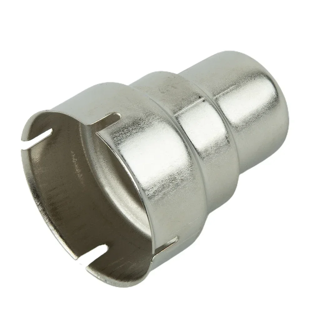 1PC Heat Nozzle Sivler Hot Airguns With A Diameter Of 35mm Stainless Steel Resistant To High Temperatures Tools Parts