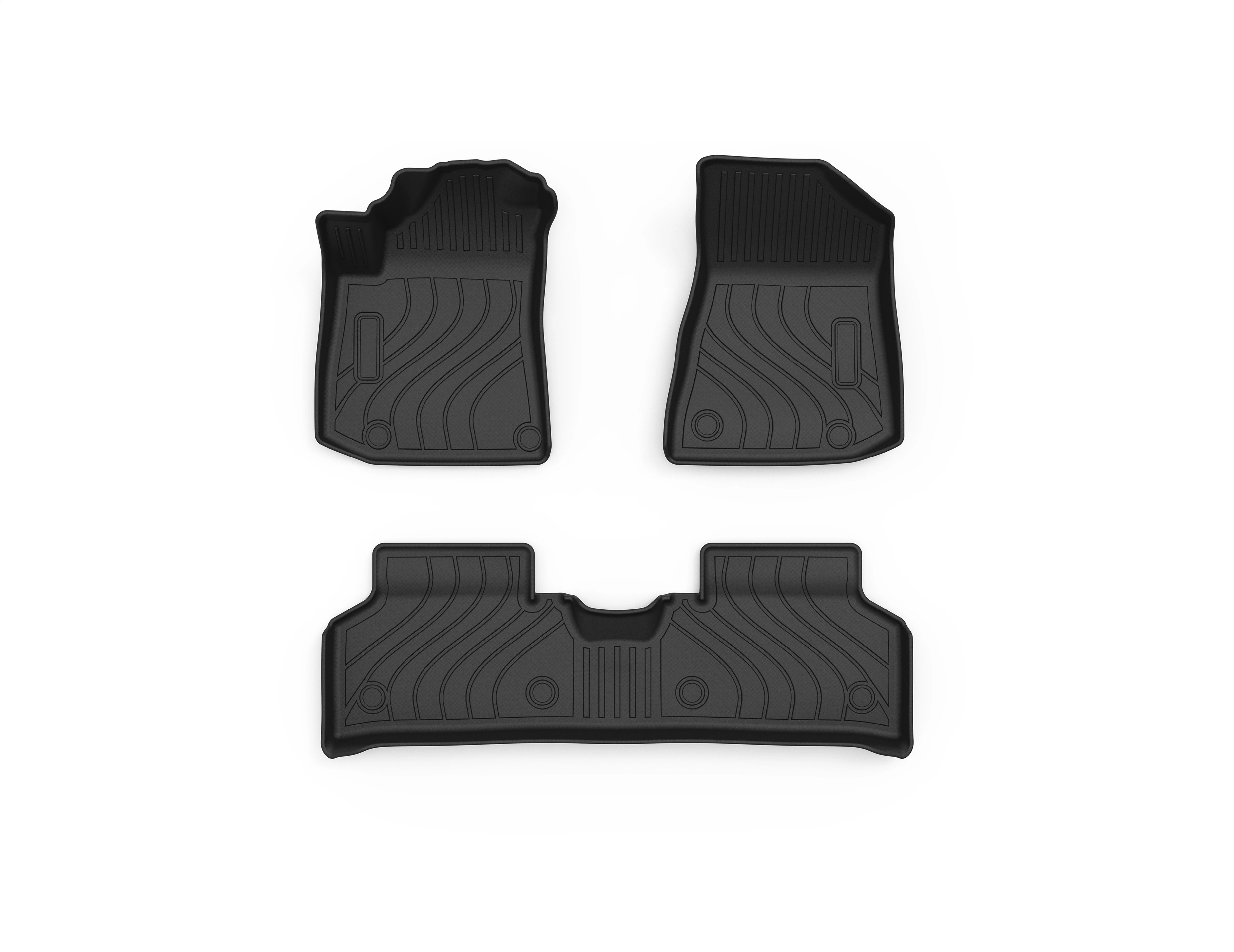 

GA Waterproof Durable TPE Car Mats TPE Car Floor Mats for 2023 Niro
