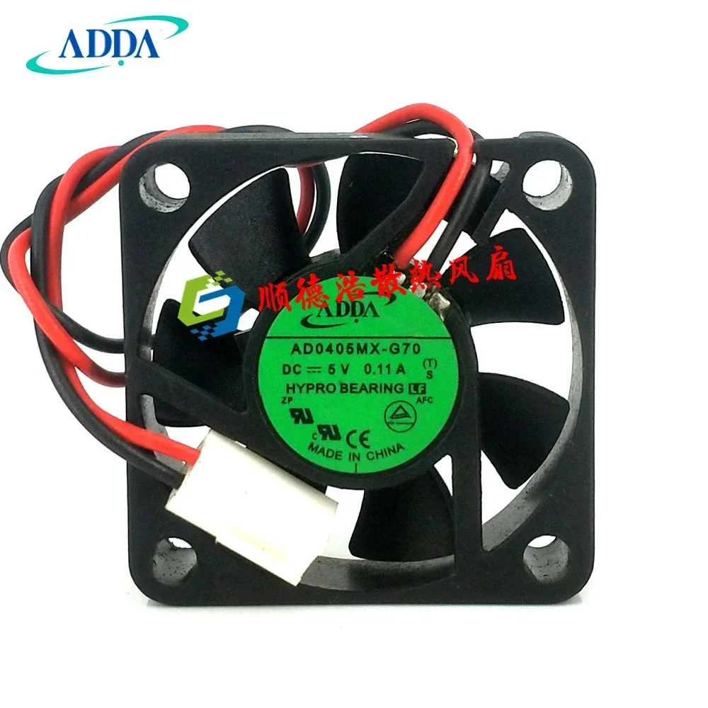 

+New for AD0405MX-G70 4cm DC 5V 0.11A 4010 40*40*10mm Server Inverter PC Case Cooling Silence Fan