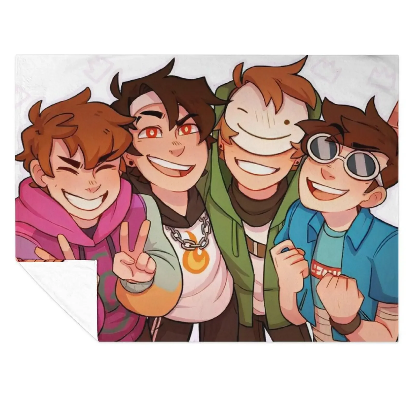 

dream team Throw Blanket Camping Designers Plaid on the sofa Furrys Blankets