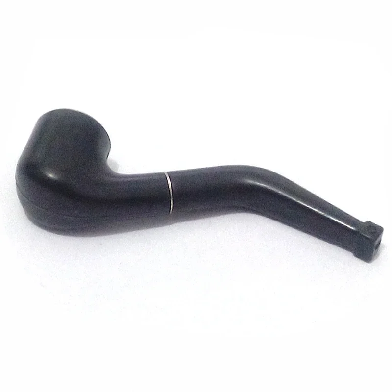 1Pc Mini Smoking Pipe Small Durable Smoke Cigarette Pipe Tobacco Cigar Pipes Classic Standard Nostalgic Tobacco Pipe Mouthpiece