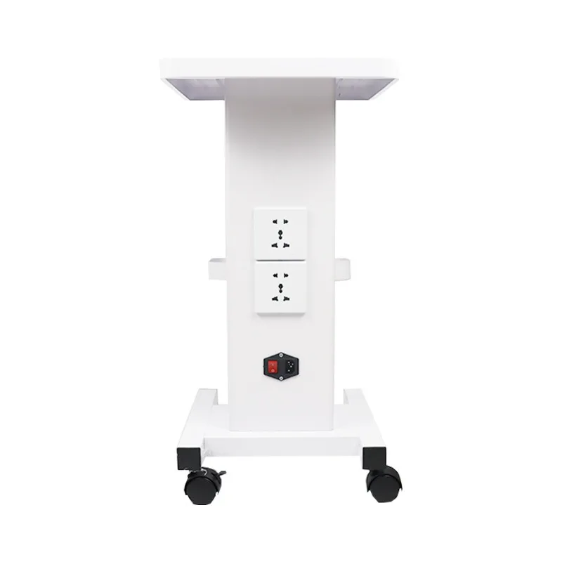 

New Arrival Beauty Hair Salon Rolling Trolley Cart Beauty Salon Trolley For Laser Equipment With 4 Mobile Wheels