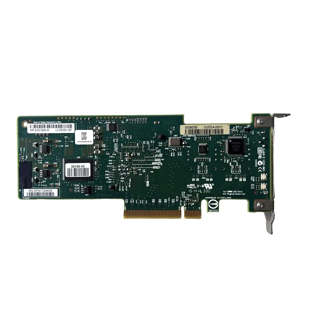 Original for LSI 9240-8i 6Gbps SAS Array Card 03X3634 LS2-SAS9240-8i Storage Expansion Disk Array Card