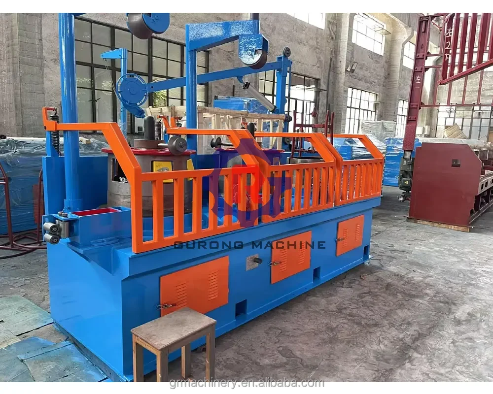 Macchina per trafilatura automatica a puleggia con controllo PLC ad alta efficienza Macchina per trafilatura completamente automatica in filo d'acciaio