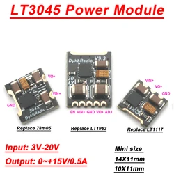 LT3045 Power Module upgrade LT1963 78MO5 LT1117  TO252 Linear voltage regulator 5V 12V 15V RF Amplifier Ham Radio Audio Circuit