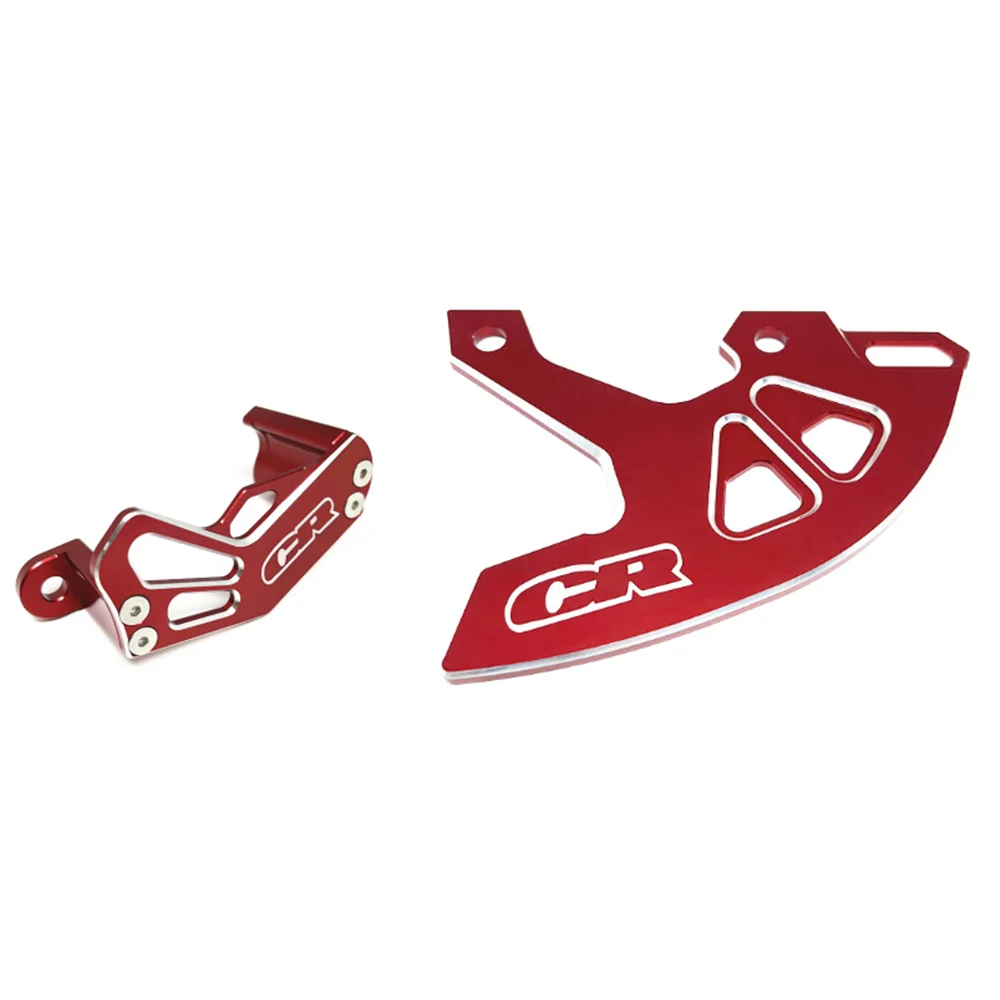 Motorcycle CR LOGO CNC Rear Brake Caliper Guard Cover Protector For Honda CR125 CR125R CR250 CR250R 125 125R 250 250R 2002-2008