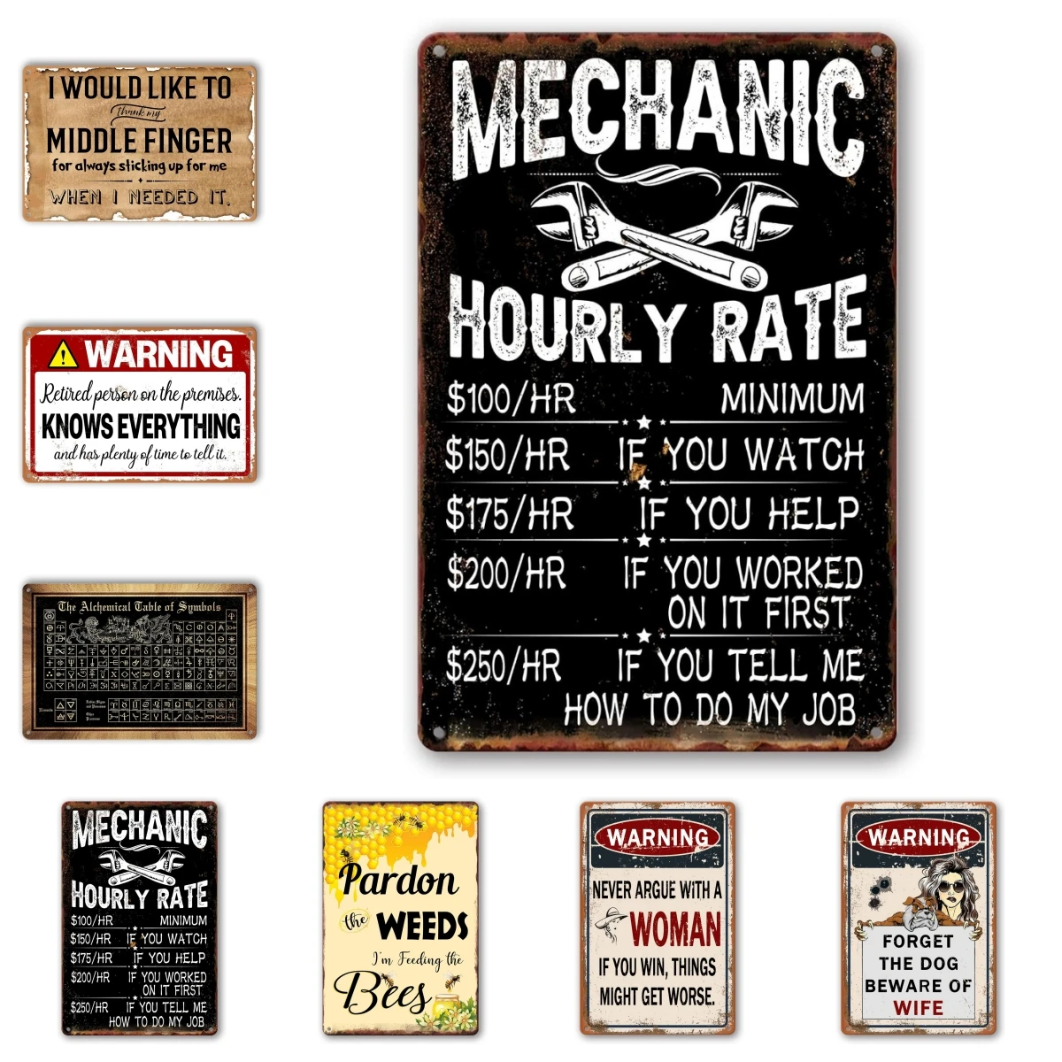 Funny Man Cave Signs Garage Tin Signs Outdoor Bar Sign Cool Stuff For Mens Bedroom Man Cave Decor For Men Sarcastic Tin Sign