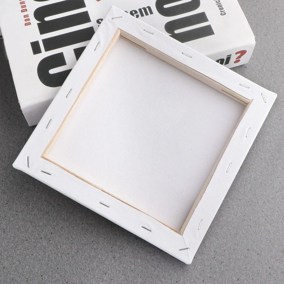 18x24cm Square High-Grade Long-Staple Cotton Stretched Canvas Professional Artist Oil Painting Surface Wood Frame Blank Canvas
