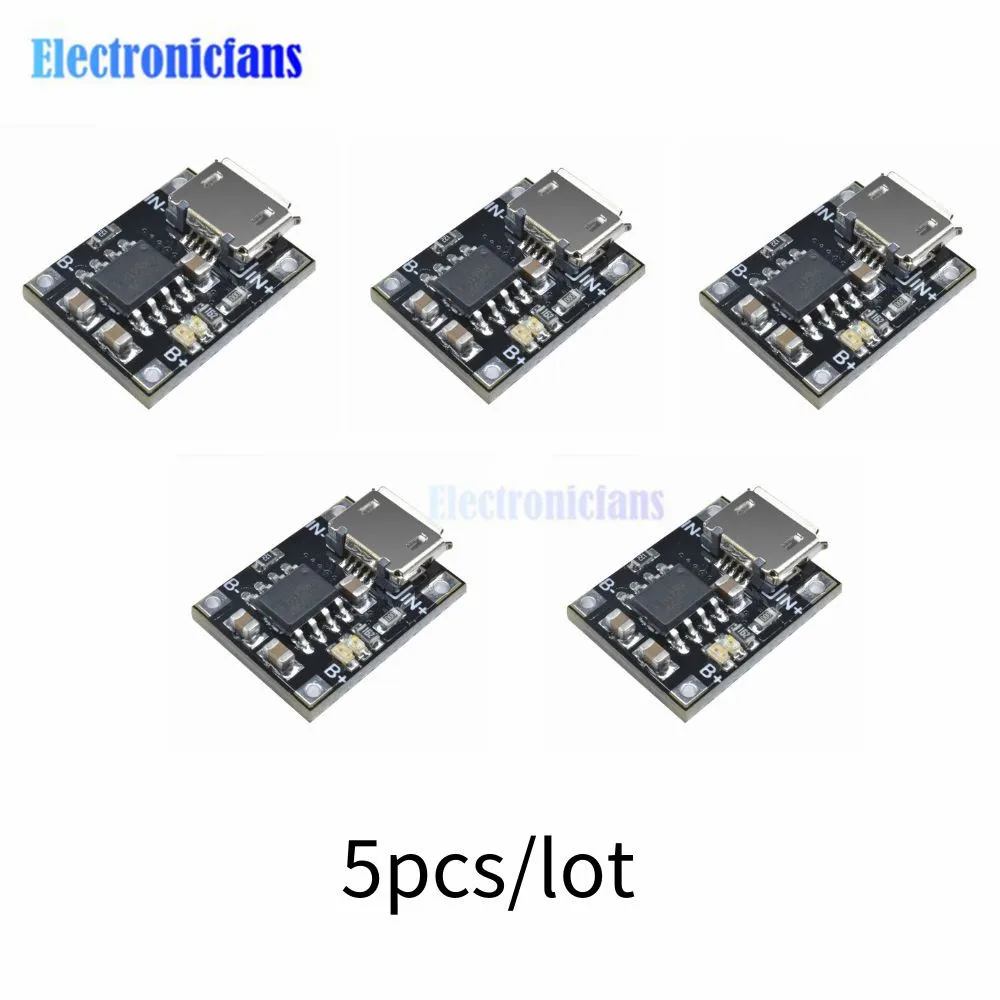 Compatible version 4056 charging board 5V1A-Micro USB