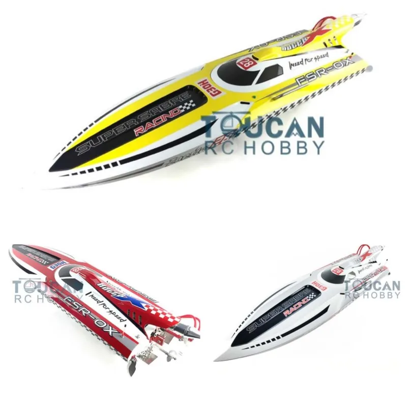 70 km/h Gaso-line ARTR RC Boot G30H 30CC Glasfaser Hochgeschwindigkeits-Rennenfernbedienung Schiffsmodell ohne Radiosystem für Erwachsene