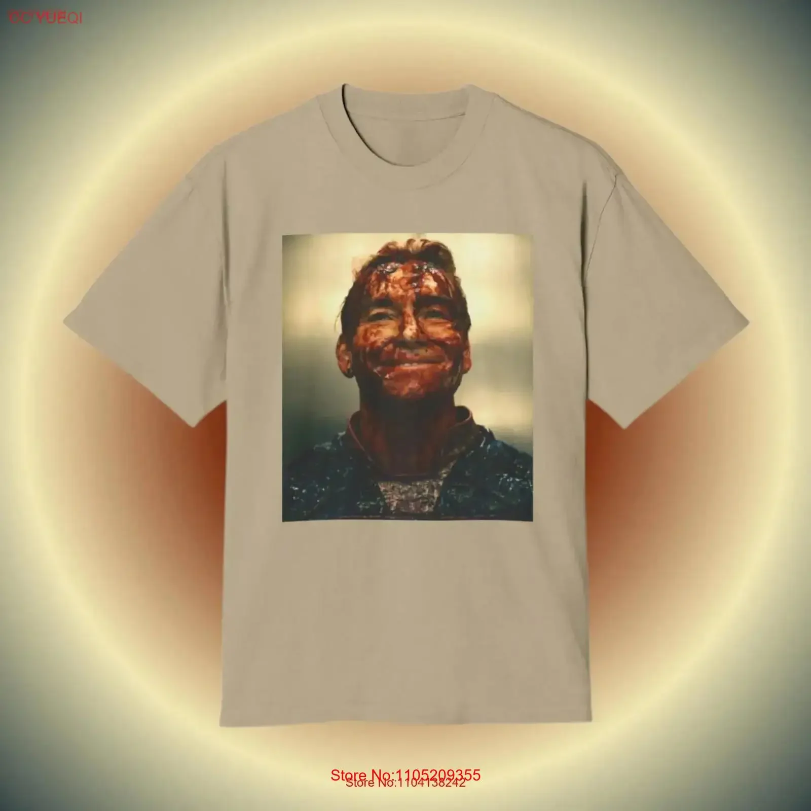 

НОВАЯ устойчивая тяжелая потертая футболка Power and Paranoia Funny Homelander The Boys Bloody vintage Washed Универсальная графика