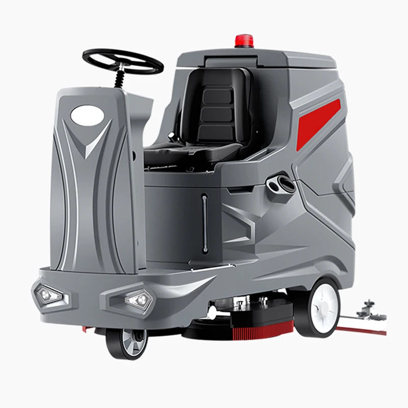 【ساخن】مجفف تنظيف تلقائي جديد يعمل بالبطارية، غسالة أرضية صناعية لاسلكية لمستودع ورشة عمل المصنع #1