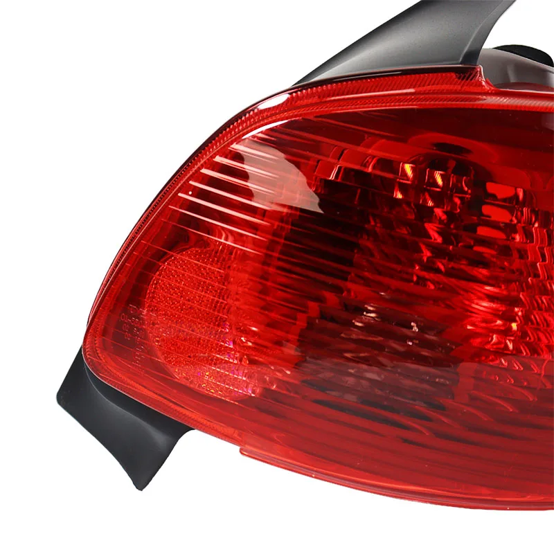 For Peugeot 206 2004 2005 2006 2007 2008 Car Rear Bumper Tail Light Brake Stop Lamp Tail Lamp With No Bulbs Taillights Taillamp