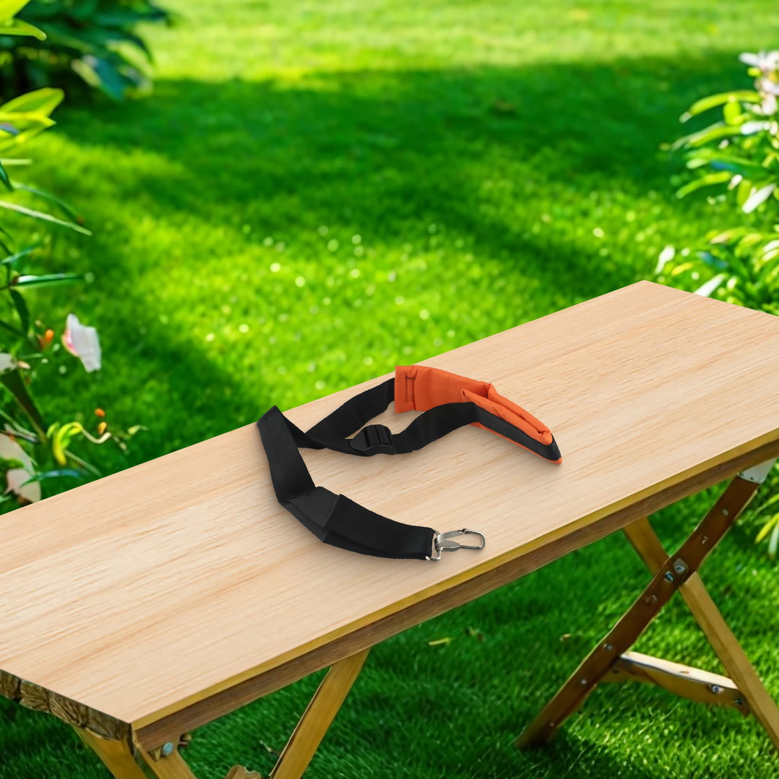 

Comfortable Adjustable Shoulder Strap Harness Made with Nylon and Padded Cotton for Trimmer Lawn Eater and Multi Head Machines