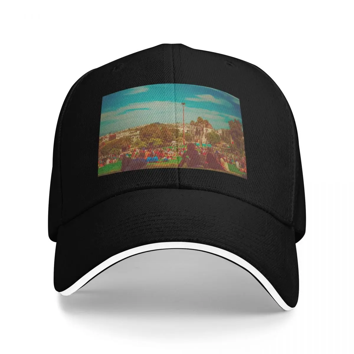 

I left my heart in San Francisco, Dolores Park Baseball Cap funny hat Sunscreen Sun Hats For Women Men's