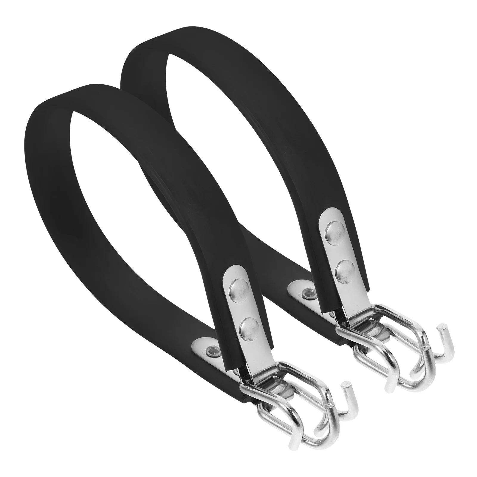 

2 Pcs Cart Portable Handle Lifting Utv Strap Carrier Straps for Rv Black