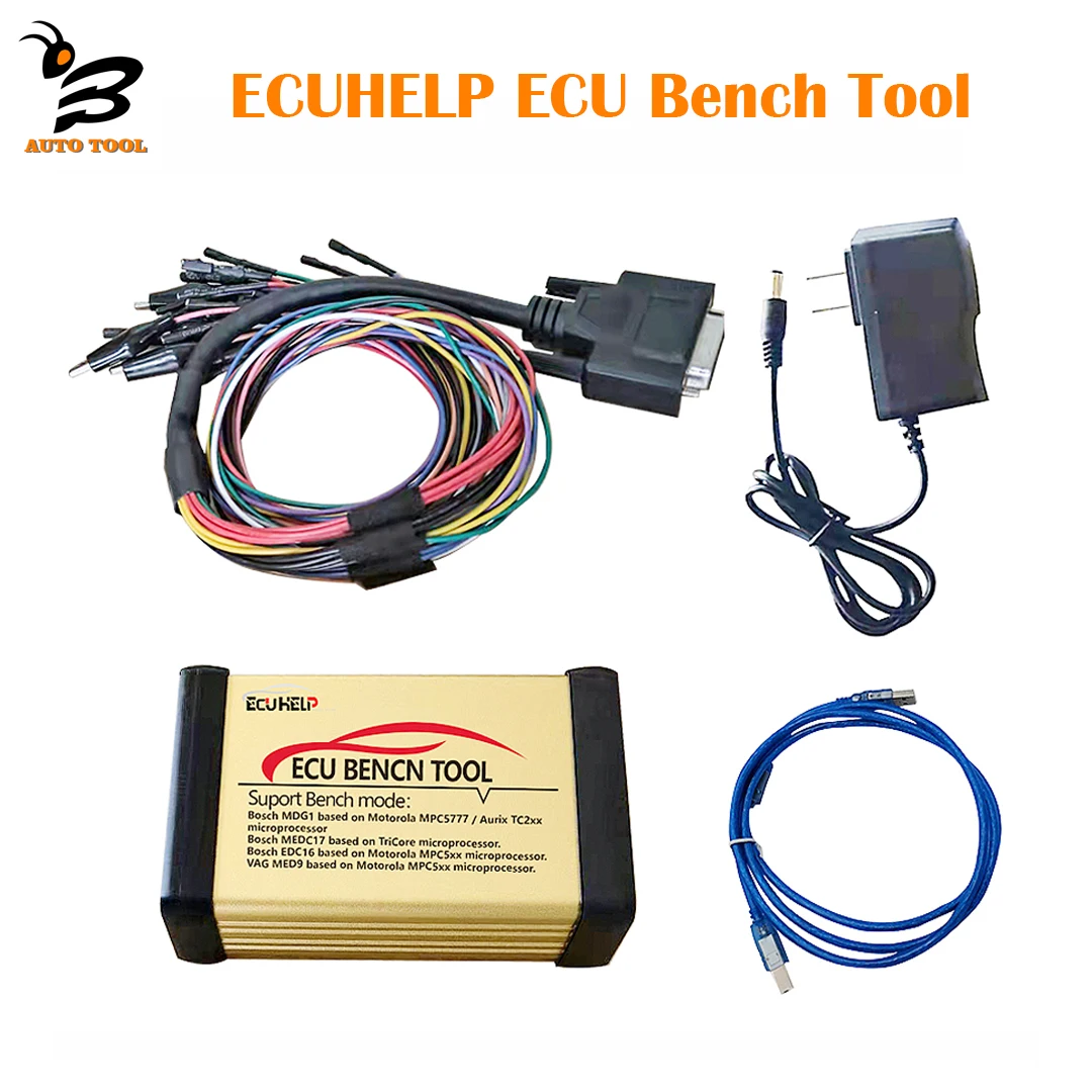 ECUHELP ECU Bench Tool Full Version License and Update Online Supports MD1 MG1 MED9 ECUs ECUHelp VR Read Write