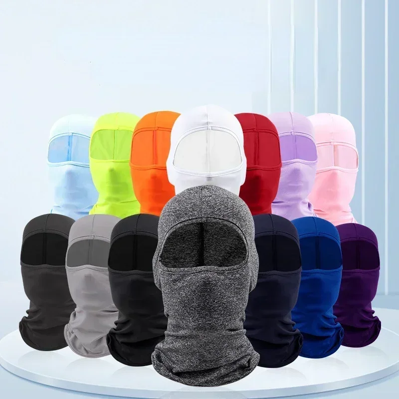 Motorcycle Balaclava Face Mask Neck Gaiter Quick Dry Dustproof UV Protector Ski Scarf Cycling Caps for Men/Women/Labour