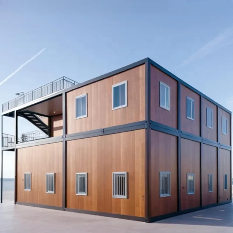 Combined Modular Container House - Temporary Isolation Living Unit Tiny House Cabin Moblie Home Hot Sale