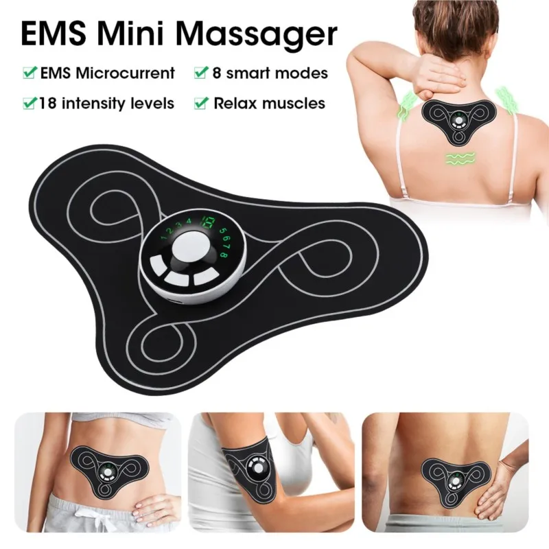 Fat Swing Intelligent EMS Electric Pulse Neck Body Massager Muscle Stimulation Massager Muscle Relaxation Therapy