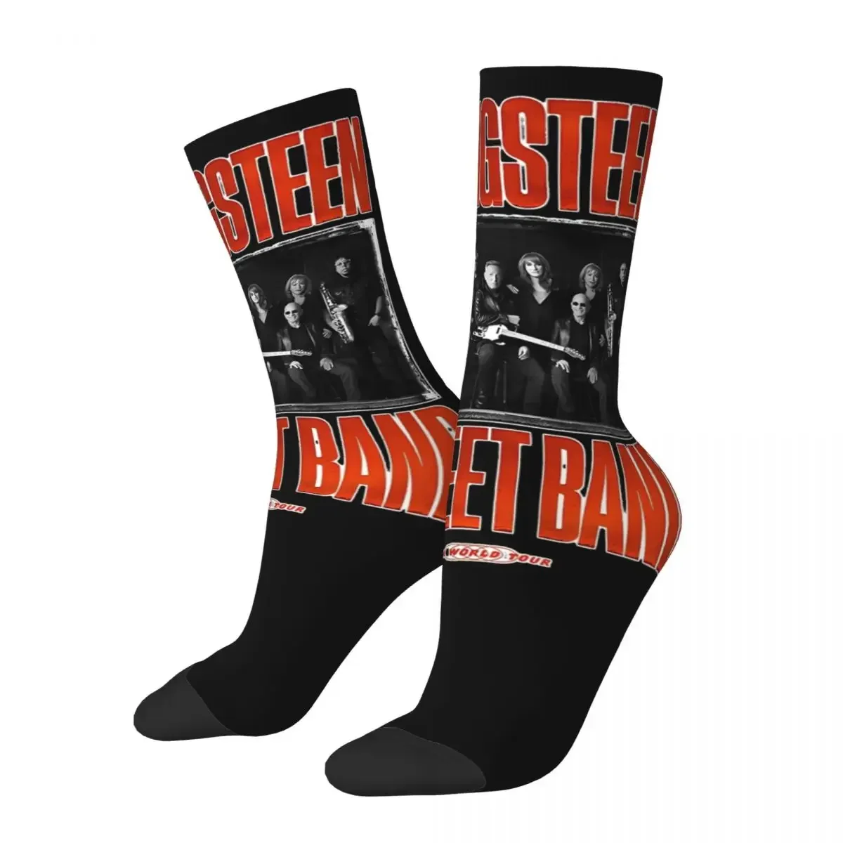 Fashion Male Men Socks Harajuku Bruces The E Street Band Springsteens Sock Graphic Women Socks Spring Summer Autumn Winter