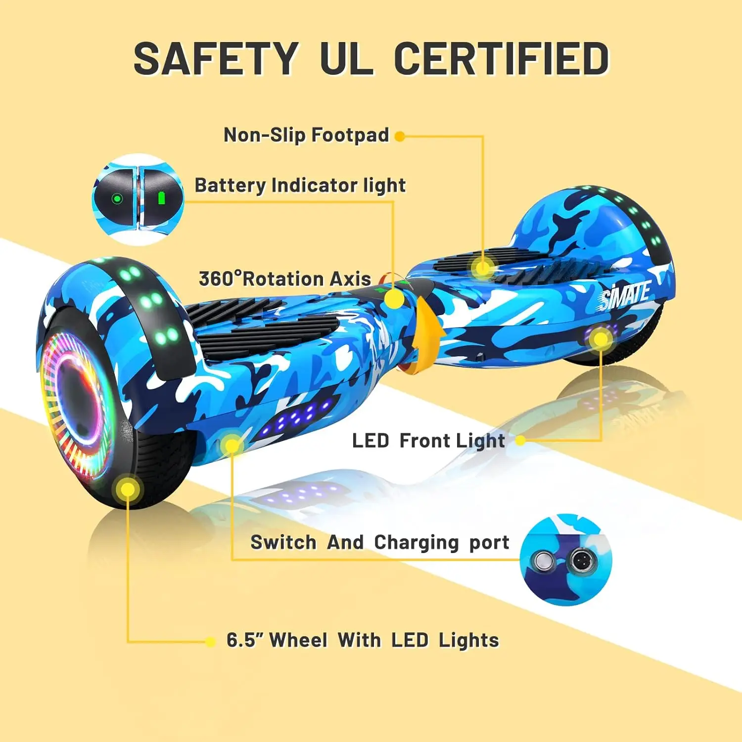 Lampu LED Bluetooth Corlorful, hadiah untuk anak-anak dewasa anak perempuan anak laki-laki, untuk semua usia