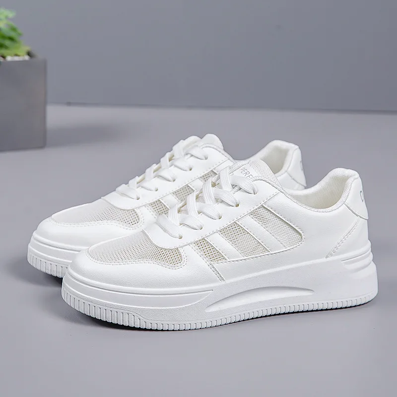 Small White Shoes for Women Breathable Students Casual Shoes Sneakers Women Korean Style Mesh Women\'s Shoes for Spring Autumn