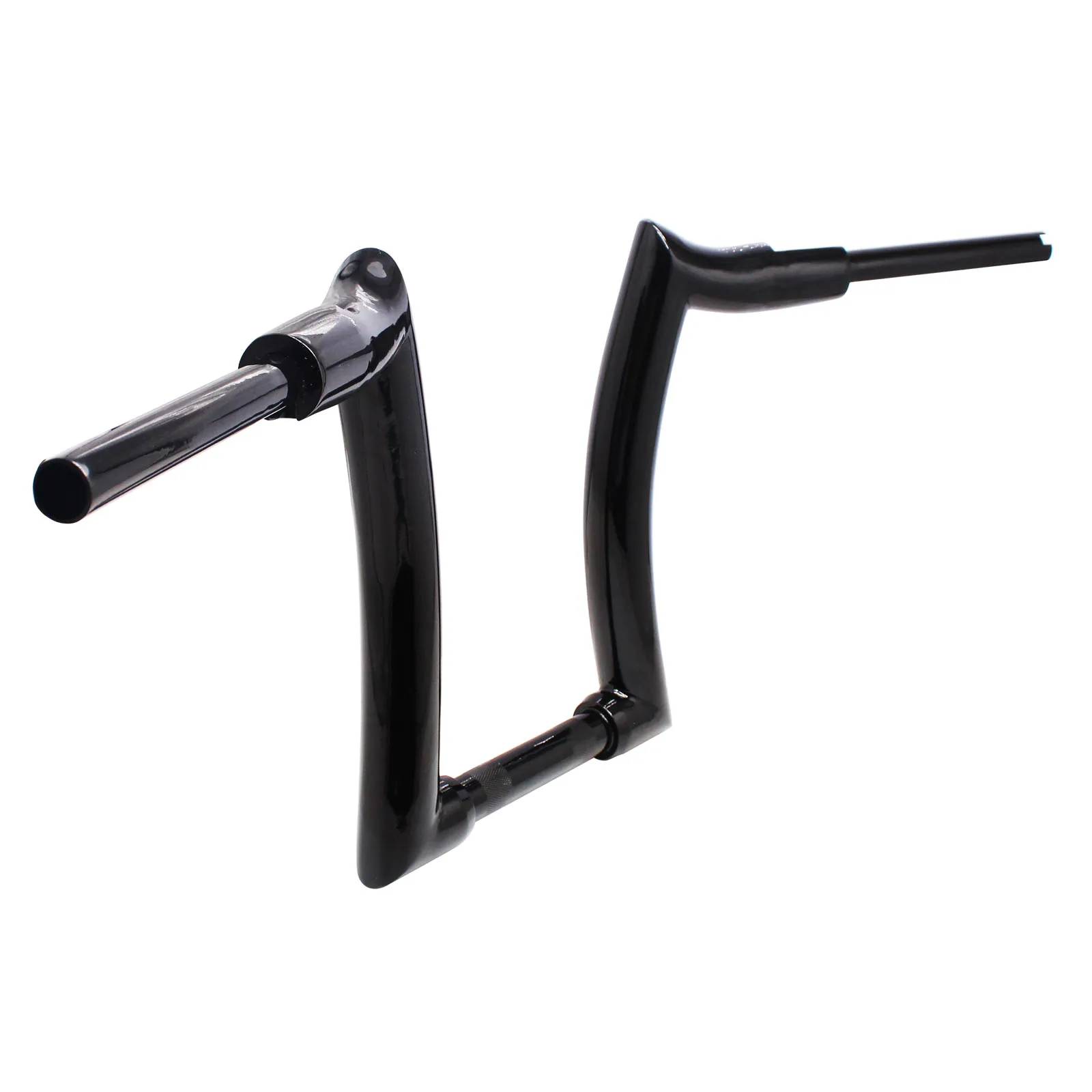 Black 25mm Motorcycle Handle bar 14'' Rise 2