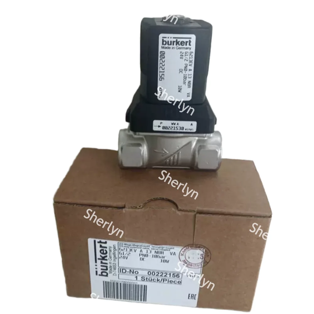 Stainless Steel Valve Body Burkert 00222156 6213 G1/2 13 Flow Hole Steel Valve Body 00222157 00222158