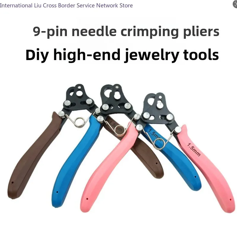 4.5 Inch Mini Needle Nose Pliers High Carbon Steel Beaded Wire Wrapping Tools for Jewelry Making
