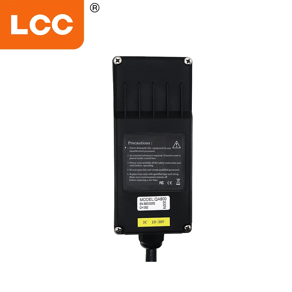 الشركة المصنعة الجديدة LCC QA800 8 قناة 380 فولت 110 فولت سرعة واحدة رافعة رافعة لاسلكية للتحكم عن بعد