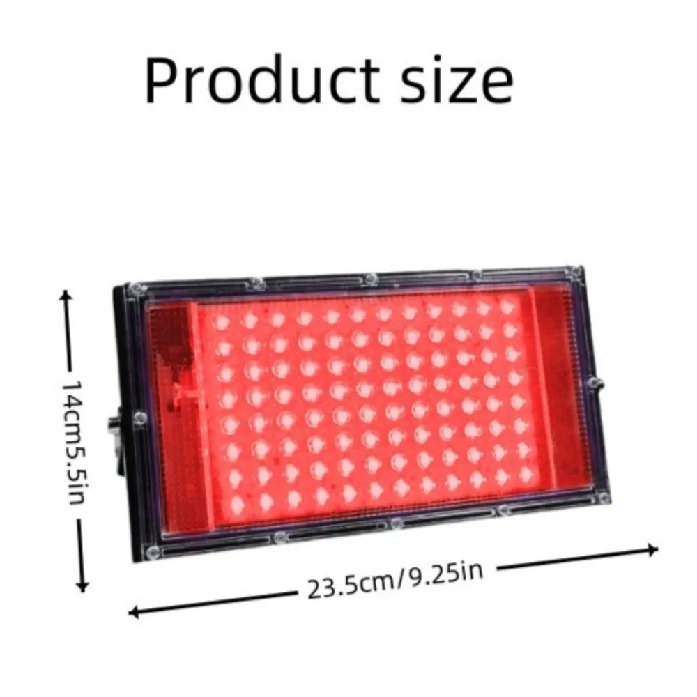 Red Light Therapy for Face Skin Beauty Lamp with 96pcs 660nm LED Red Light Therapy Panel At Home Red Infrared Light Device