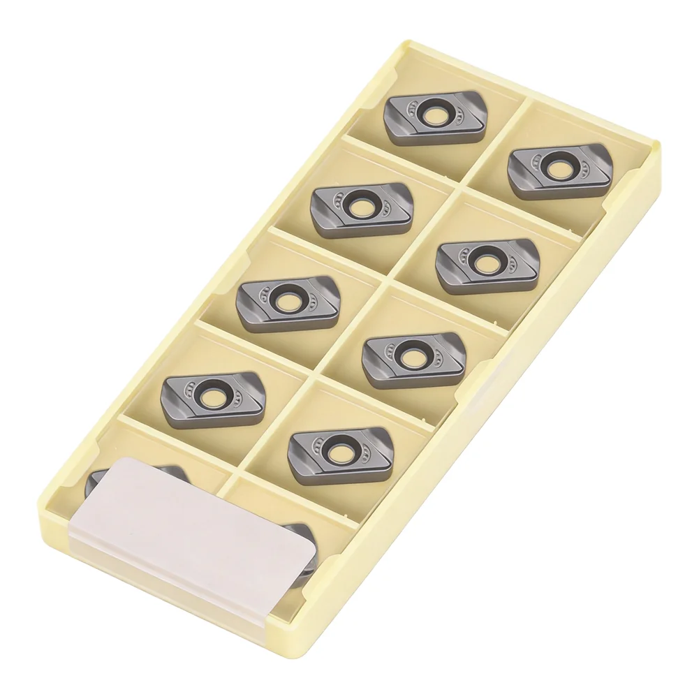 Enhance Cutting Efficiency with For LNMU0303ZER MJ Fast Feed Milling Inserts Suitable for Continuous Processing