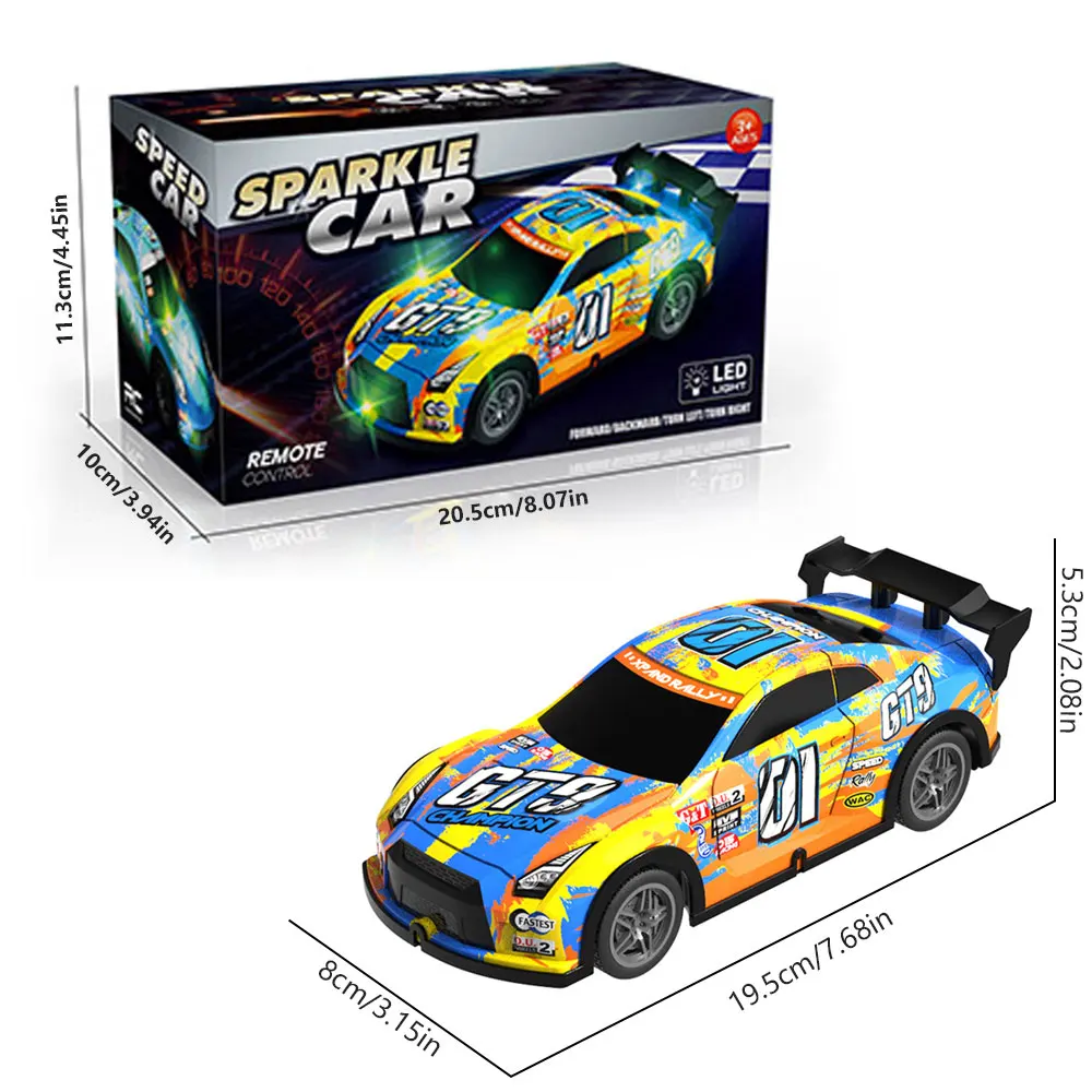 RC Car Professional Racing Toys Model Remote Control Racing Drift Cars RC Racing Car LED Light Toys For Boys Birthday Gifts