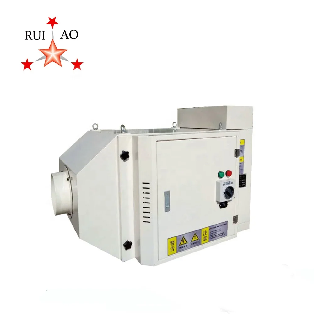 Electrostatic Oil Mist Collector Air Filter HEPA Collector Oil Mist Eliminator Industrial Air Filtration Unit