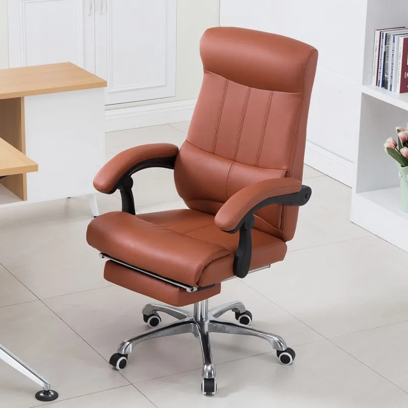 

High-grade Office Style Leather Technology Fabric Be Used As Office Chair Computer Chair Home Bedroom Office Lift Leisure Chair