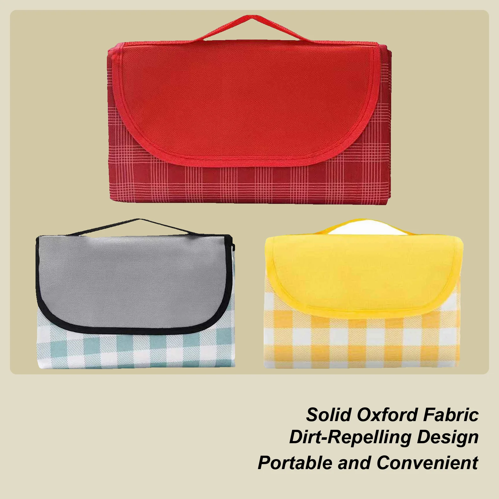 

Уличное одеяло, коврик для кемпинга, пескозащитный складной нескользящий коврик с ручкой, 59X78 дюймов для крыльца на заднем дворе, расслабляющий отпуск, у бассейна