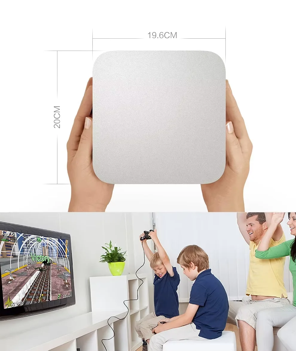 Mini PC compatible con Windows XP/7/10 procesador Intel Core i5-3317U 8GB RAM 512GB SSD WiFi Gigabit Ethernet 1080P HDMI VGA