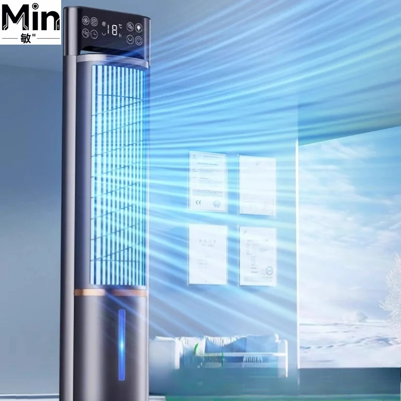 Portable Silent Vertical Tower Air Cooler Personal Evaporative Air Cooling Fan for Bedroom Indoor
