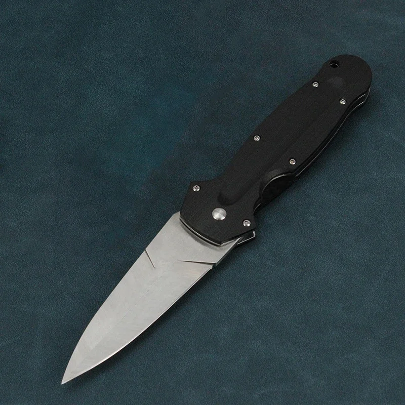 Couteau de Poche Pliant pour Camping en Plein Air, Manche G10, Pêche, html, Sécurité, Défense, Opaque, Outil EDC