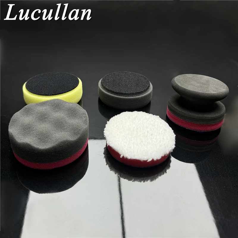 Lucullan Ergonomic 4 in 1 Hand Applicator Pads Perfect For All Applications From  Wax to Tyre Dressings