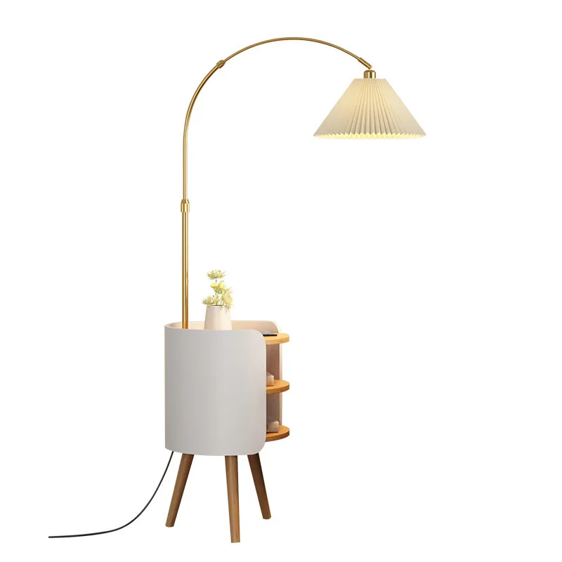 

Bedside table, drawer, feather, room, girl, light luxury, bedroom, floor lamp