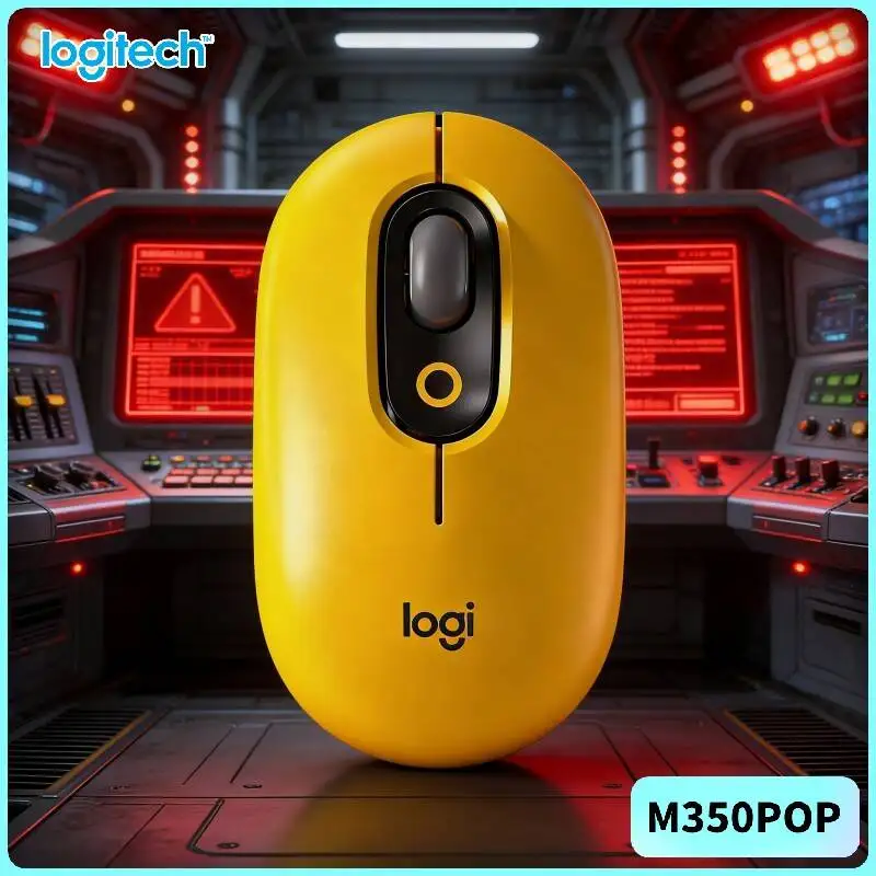 Slim Logitech   POP Mouse Silent Touch Recycled Plastic Bluetooth Low Energy for Ubuntu Linux Debian Systems