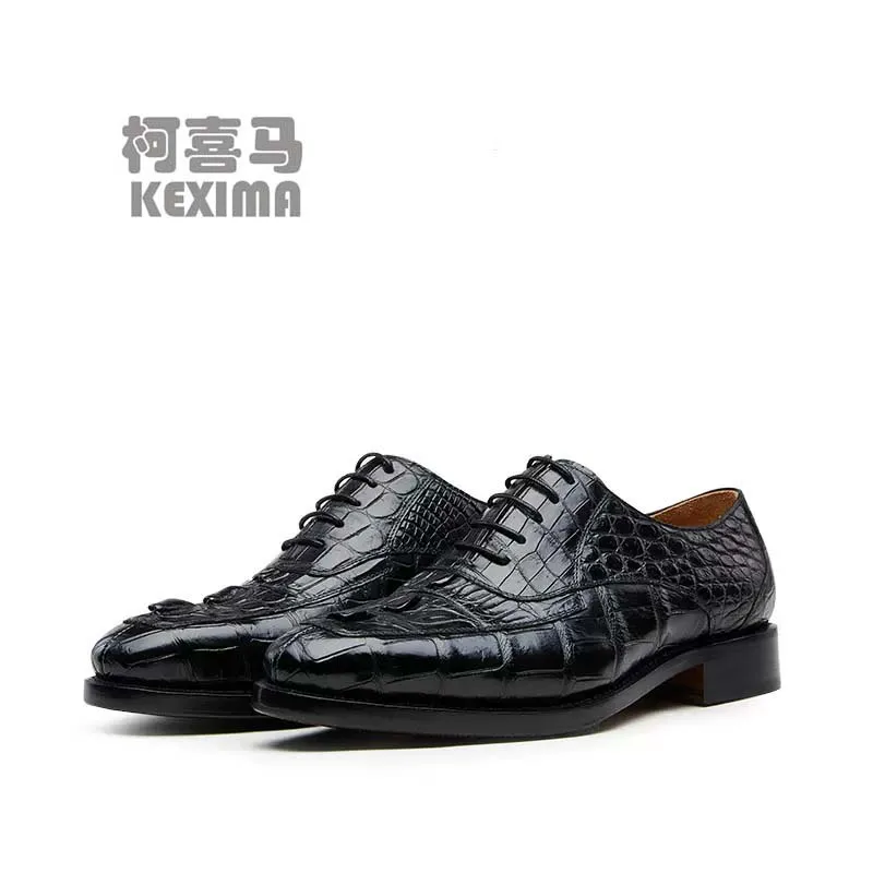 CWV men shoes new crocodile leather business men formal leather shoes men single shoes  custom wedding shoes