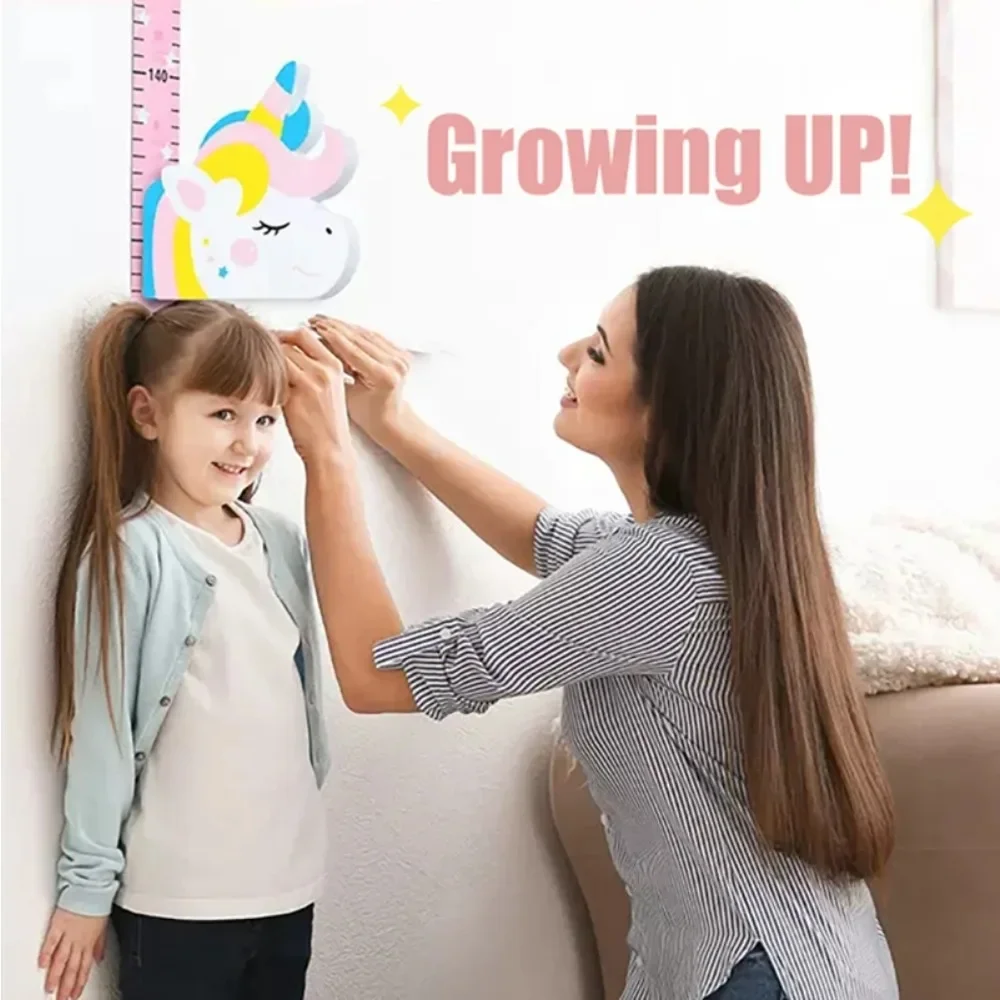 

Removable 3d Three-dimensional Cartoon Height Stickers Self-adhesive Children's Magnetic Suction Baby Height Wall Stickers