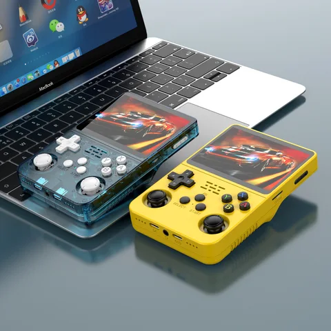 Портативная игровая консоль R36S с Linux, 64/128 ГБ — внешний вид товара