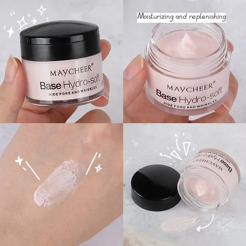 15ml Smoothing Cream Foundation Cream Fade Wrinkles Moisturizing Hydrating Invisible Pores Facial Primer Makeups Cosmetics Tools